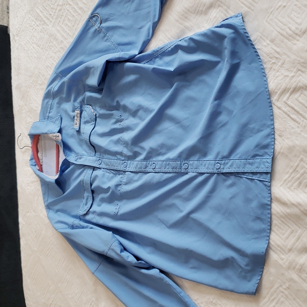 Men's Columbia 2XL Long Sleeve Fishing 🎣 Shirt
